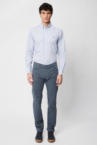 Pantalon slim 7/8 - Gris - Harmont & Blaine
