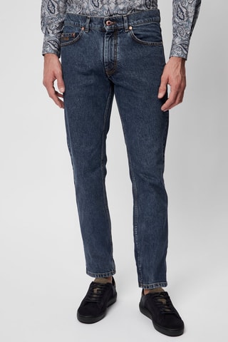 Jean slim 7/8 - Bleu - Harmont & Blaine