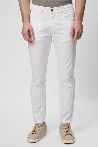 Jean droit - Blanc - Harmont & Blaine