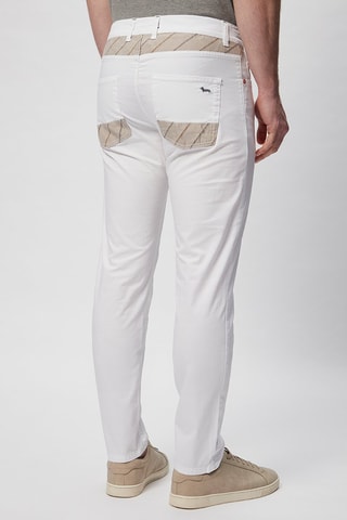 Jean droit - Blanc - Harmont & Blaine