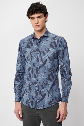 Chemise - Bleu - Harmont & Blaine