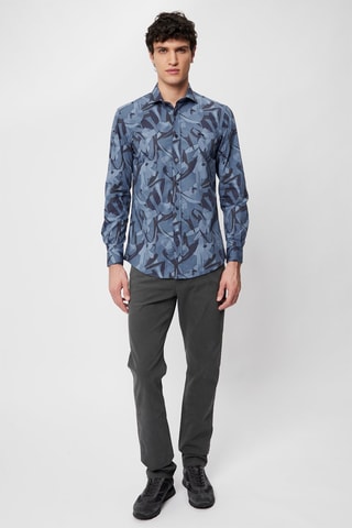 Chemise - Bleu - Harmont & Blaine