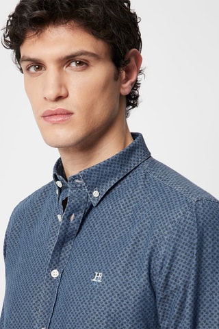 Chemise - Bleu et blanc - Harmont & Blaine Jeans