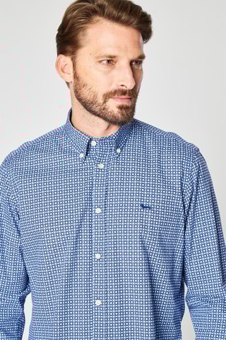 Chemise - Bleu et blanc - Harmont & Blaine