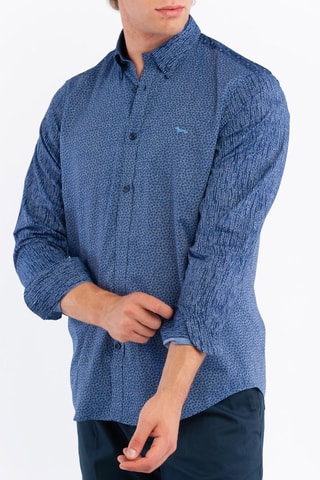 Chemise en jean - Bleu foncé - Harmont & Blaine