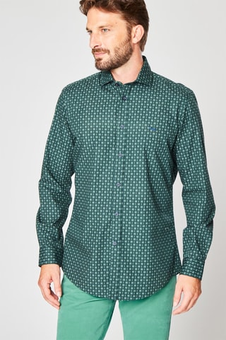 Chemise - Vert - Harmont & Blaine
