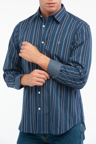 Chemise - Bleu - Harmont & Blaine Jeans