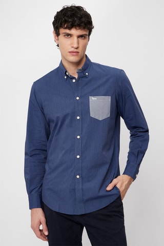 Chemise - Bleu - Harmont & Blaine