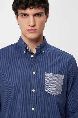 Chemise - Bleu - Harmont & Blaine