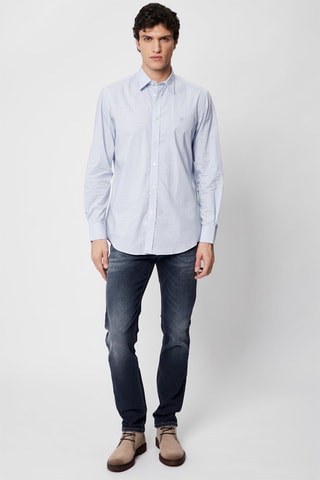 Chemise regular - Ciel - Harmont & Blaine Jeans