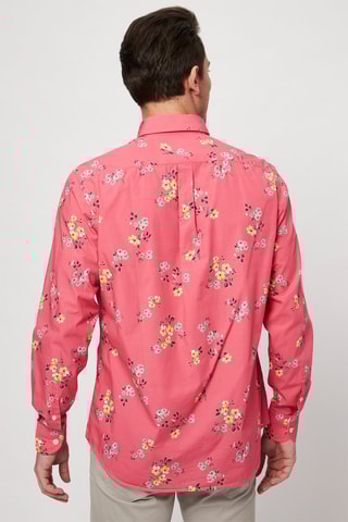 Chemise - Corail et jaune - Harmont & Blaine