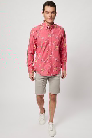 Chemise - Corail et jaune - Harmont & Blaine