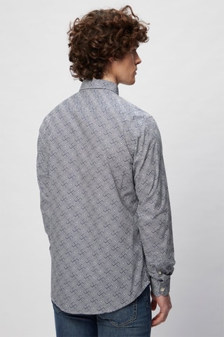 Chemise - Bleu marine et blanc - Harmont & Blaine