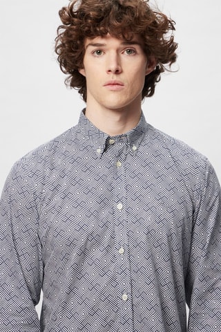 Chemise - Bleu marine et blanc - Harmont & Blaine