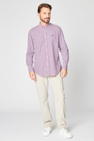 Chemise à carreaux - Rouge et blanc - Harmont & Blaine