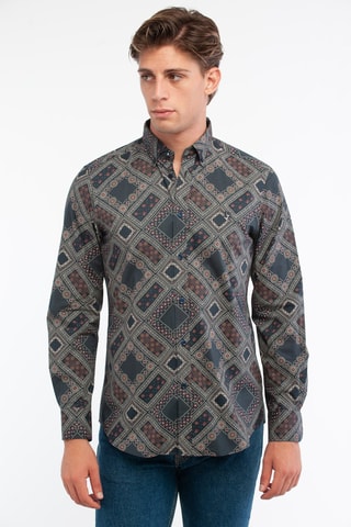 Chemise - Gris - Harmont & Blaine Jeans