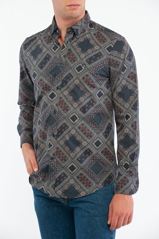 Chemise - Gris - Harmont & Blaine Jeans