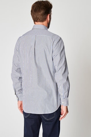 Chemise à carreaux - Bleu électrique et vert - Harmont & Blaine