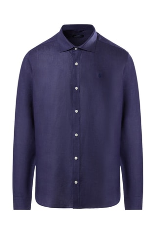 Chemise regular en lin Bleu marine - North Sails