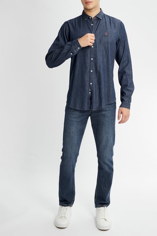 Chemise en jean - Bleu - Beverly Hills