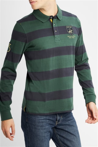 Polo - Vert et bleu marine - Beverly Hills