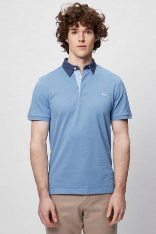 Polo - Bleu clair - Harmont & Blaine