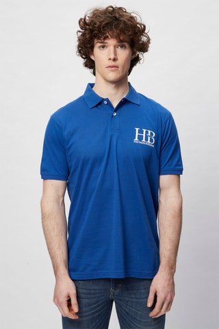 Polo - Bleu cobalt - Harmont & Blaine