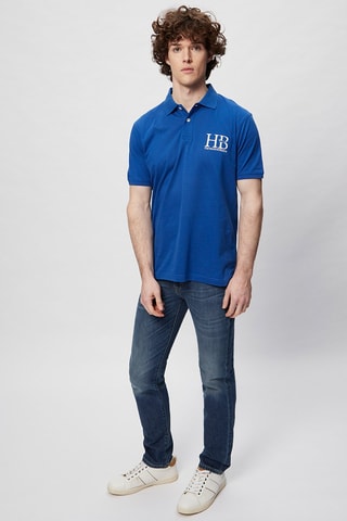 Polo - Bleu cobalt - Harmont & Blaine