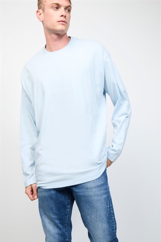 T-shirt oversize Suhk - Bleu - Richmond