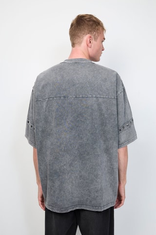 T-shirt oversize Bacosi - Gris - Richmond
