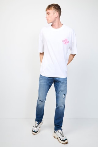 T-shirt Howell - Blanc - Richmond