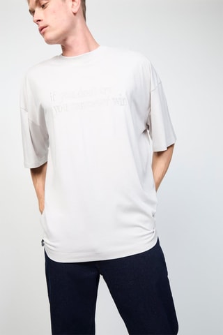 T-shirt Balat - Gris clair - Richmond
