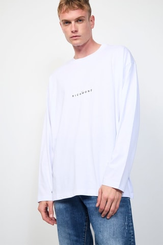 T-shirt oversize Suhk - Blanc - Richmond