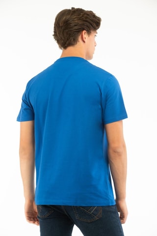 T-shirt - Bleu - Harmont & Blaine