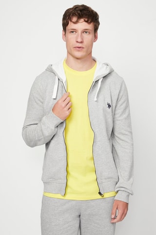 Sweat à capuche - Gris - US Polo