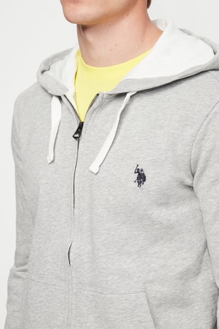 Sweat à capuche - Gris - US Polo