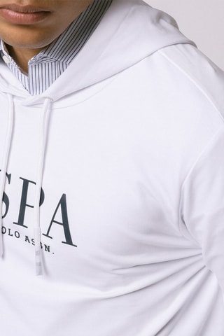 Sweat à capuche - Blanc - US Polo