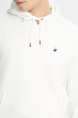 Sweat à capuche - Blanc - Beverly Hills