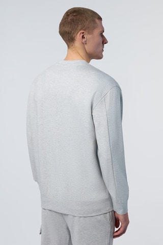 Sweat - Gris clair chiné - North Sails