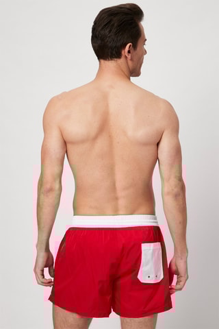 Short de bain - Rouge - Harmont & Blaine