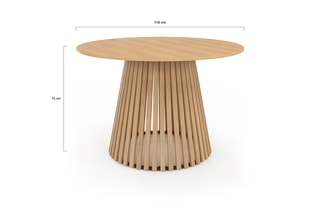 Table à manger Camélia - Imitation bois