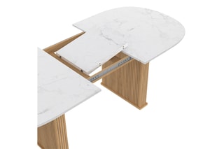Table avec plateau extensible Marceau - 160/200 x 90 x 75 cm