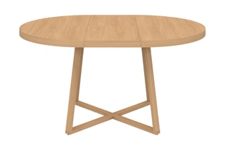Table avec plateau extensible Sana - 110/150 x 110 x 75 cm