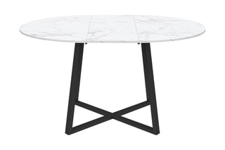 Table avec plateau extensible Sana - 110/150 x 110 x 75 cm