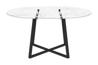 Table avec plateau extensible Sana - 110/150 x 110 x 75 cm