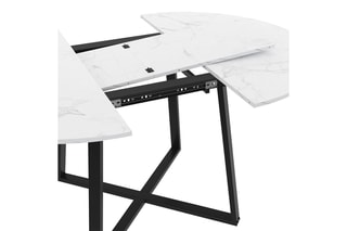 Table avec plateau extensible Sana - 110/150 x 110 x 75 cm