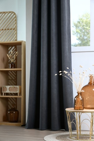 Rideau thermique Harvard - Anthracite - 140 x 260 cm