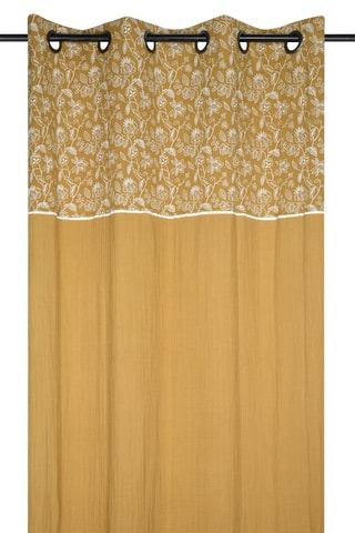 Rideau Sunda - Moutarde - 140 x 260 cm