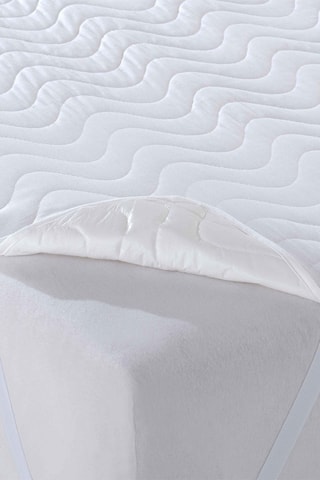 Protège-matelas Quilted Alez - Blanc