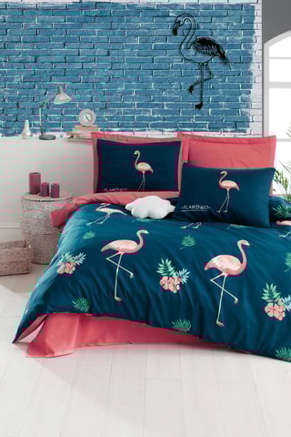Parure de lit Big Filamin - Bleu marine